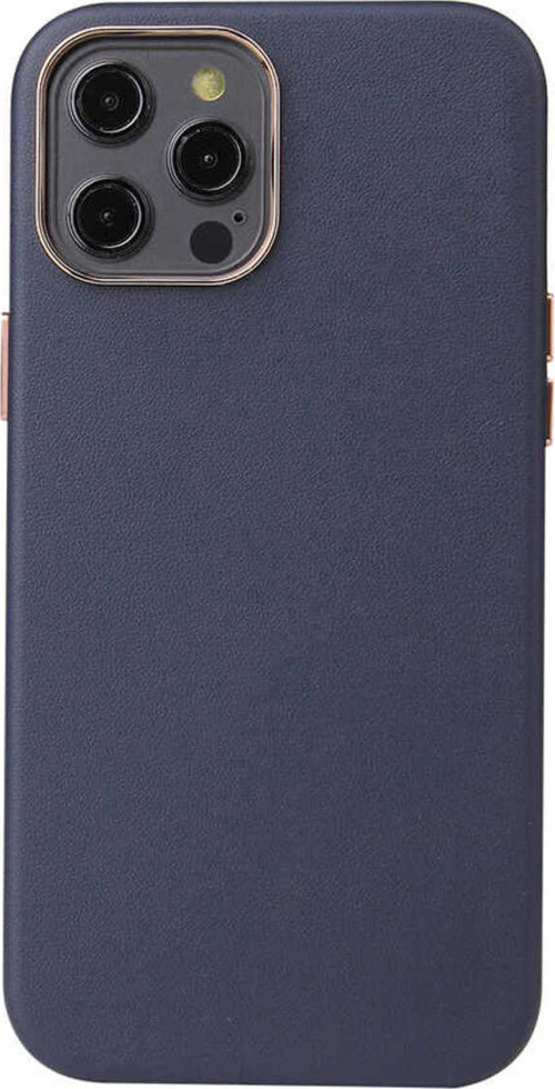 İphone 12 Pro Uyumlu Klfs Leathersafe Wireless Kılıf-Lacivert