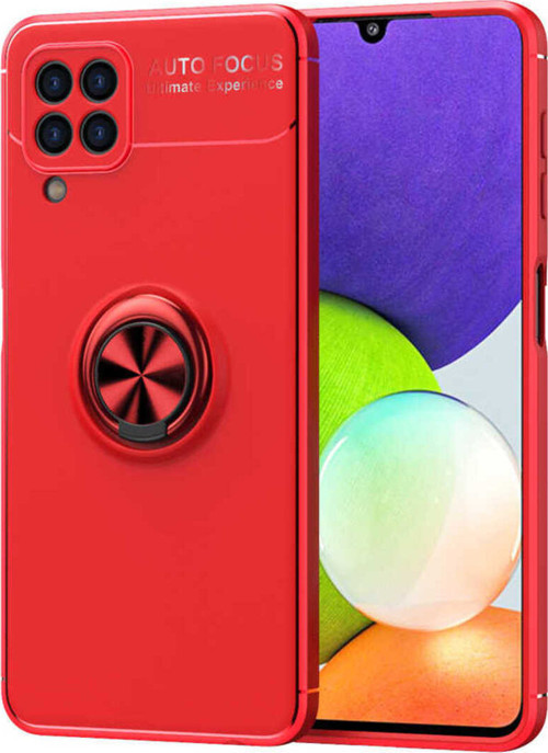 Galaxy M22 Kılıf Klfs Ravel Silikon Kapak - Kırmızı
