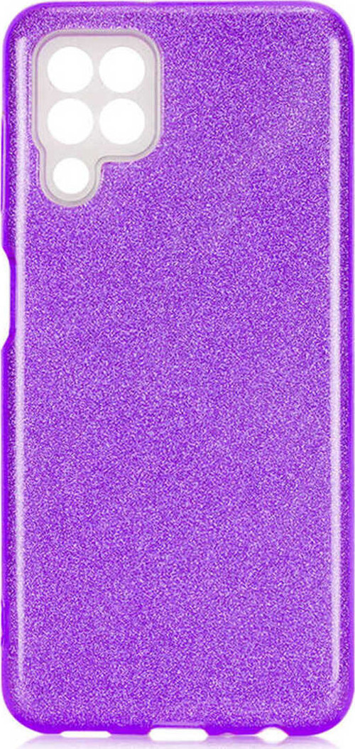 Galaxy M22 Kılıf Klfs Shining Silikon - Mor