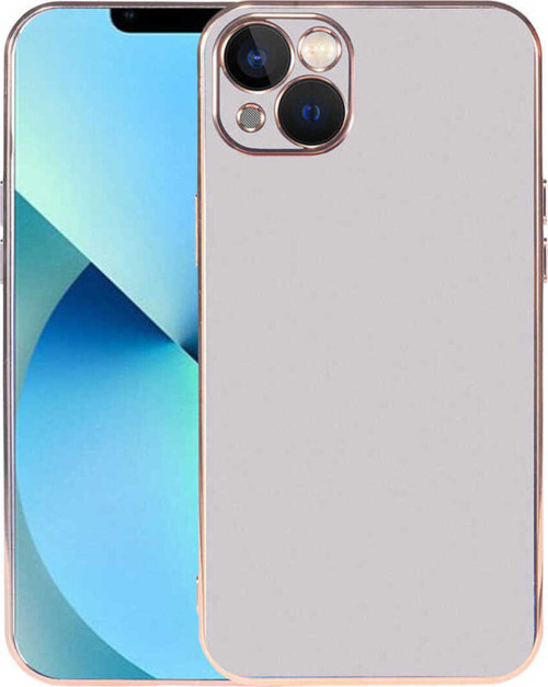 İphone 13 Uyumlu Klfs Viyana Kılıf-Gümüş
