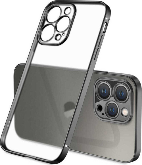 İphone 13 Pro Uyumlu Klfs Mat Gbox Kılıf-Siyah