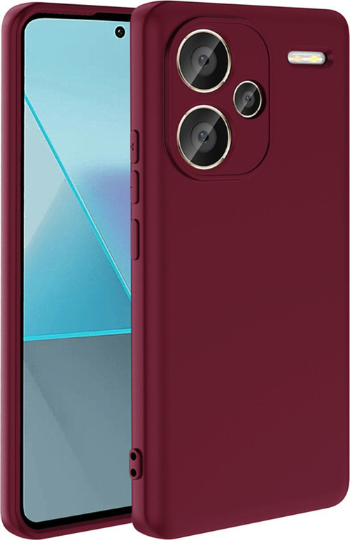 Xiaomi Redmi Note 13 Pro Plus 5G Uyumlu Kılıf Klfs Mara Lansman Kapak-Koyu Mor