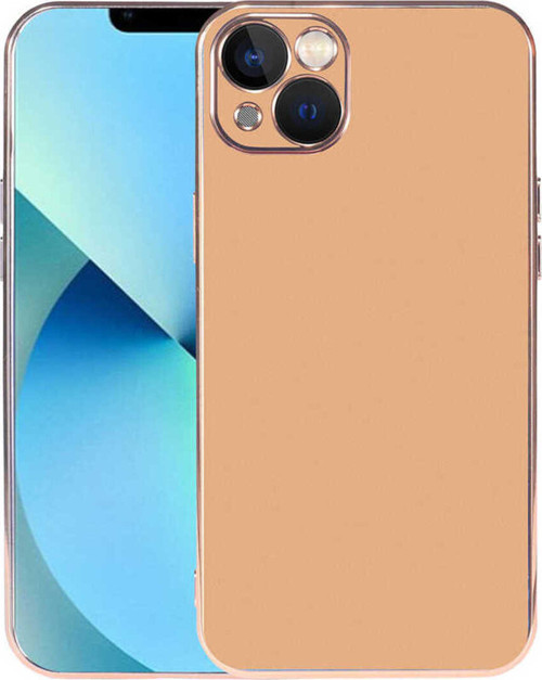 İphone 13 Uyumlu Klfs Viyana Kılıf-Gold