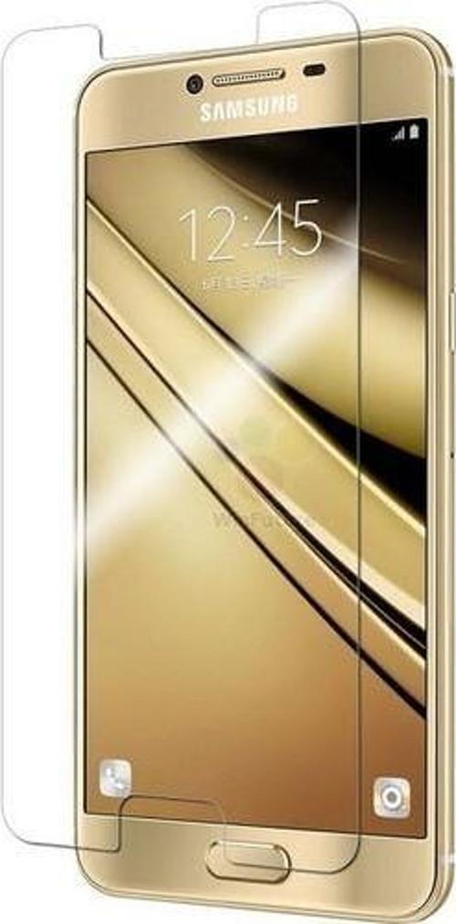 Samsung Galaxy C7 Ekran Koruyucu Nano Cam 9h Temperli Ekran Koruyucu