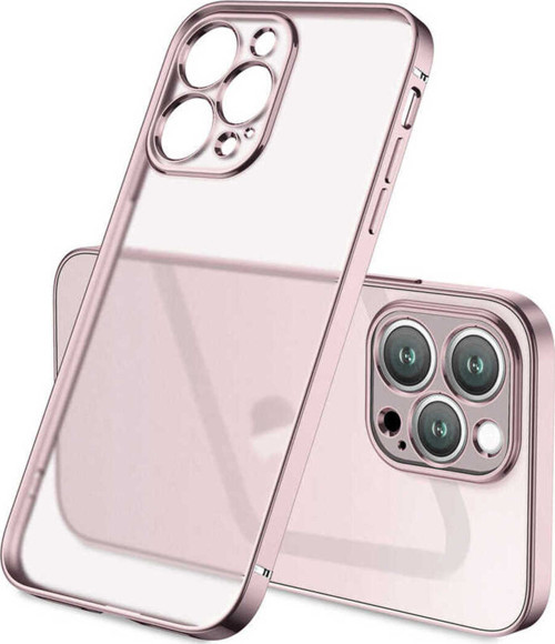 İphone 13 Pro Uyumlu Klfs Mat Gbox Kılıf-Rose Gold