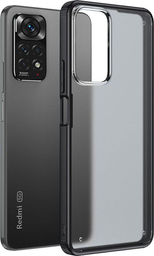 Redmi Note 11 Pro 5G Kılıf Klfs Volks Kapak - Siyah