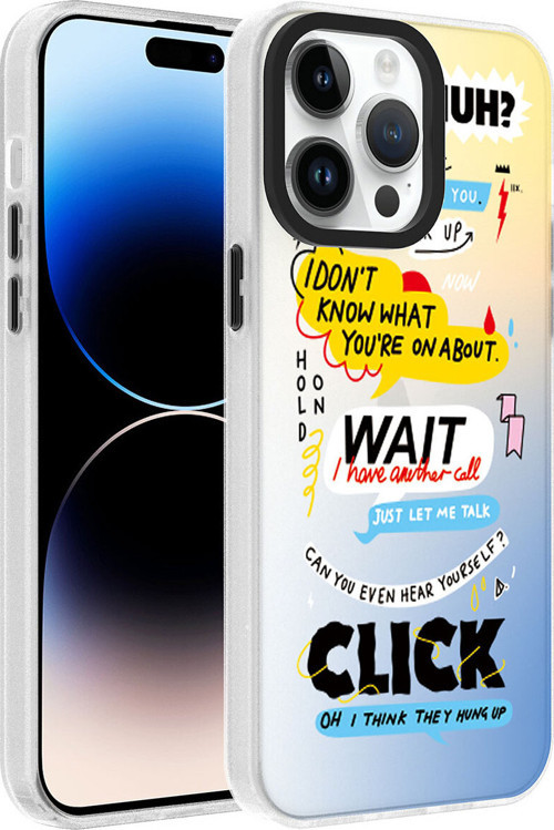 Apple İphone 14 Pro Max Kılıf Desenli Zore Dragon Sert Kapak