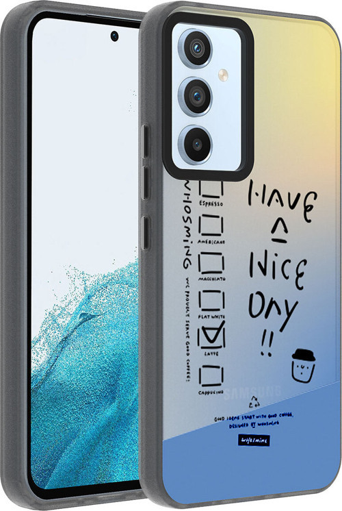 Samsung Galaxy A14 Kılıf Desenli Zore Dragon Sert Kapak
