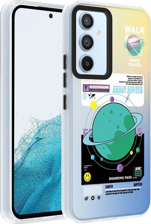 Samsung Galaxy A14 Kılıf Desenli Zore Dragon Sert Kapak