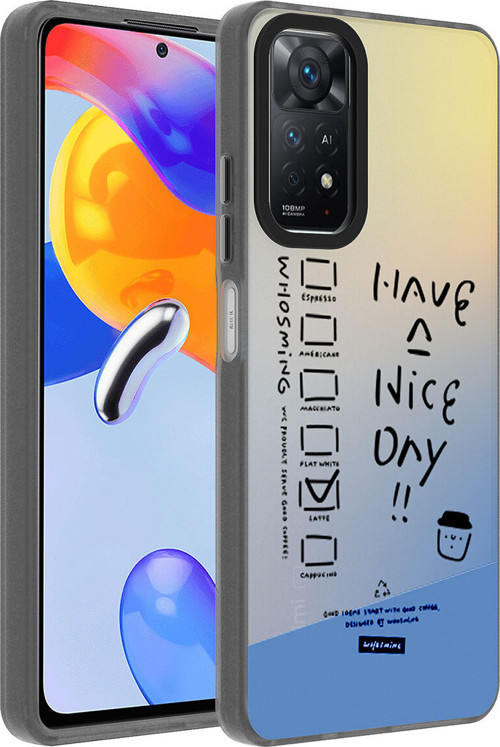 Xiaomi Redmi Note 12 Pro 4G Kılıf Desenli Zore Dragon Sert Kapak