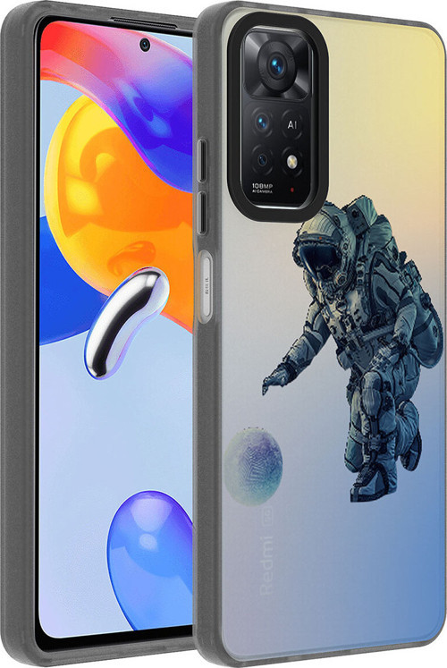 Xiaomi Redmi Note 12 Pro 4G Kılıf Desenli Zore Dragon Sert Kapak