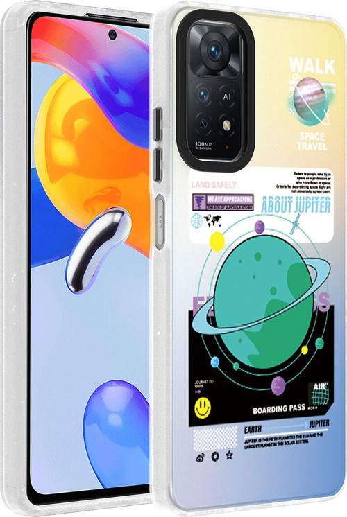 Xiaomi Redmi Note 12 Pro 4G Kılıf Desenli Zore Dragon Sert Kapak