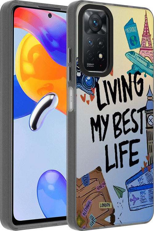 Xiaomi Redmi Note 12 Pro 4G Kılıf Desenli Zore Dragon Sert Kapak