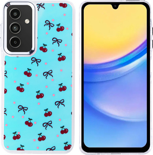 Galaxy A15 Kılıf Airbag Tasarımlı Klfs Hadra Kapak - Kiraz