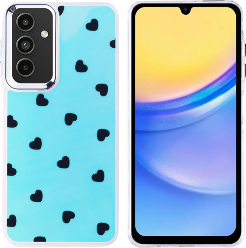 Galaxy A15 Kılıf Airbag Tasarımlı Klfs Hadra Kapak - Kalp