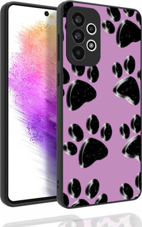 Galaxy A73 Kılıf Desenli Kamera Korumalı Parlak Klfs Nora Kapak - No3