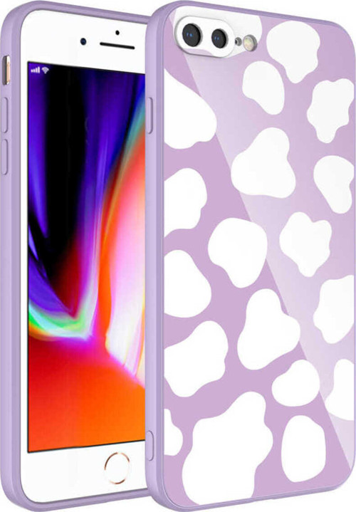 İphone 7 Plus Kılıf Kamera Korumalı Desenli Sert Silikon Klfs Epoksi Kapak - No6