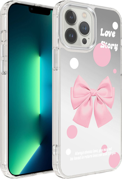 İphone 12 Pro Max Uyumlu Aihttgli Parlak Tasarımlı Klfs Mimbo Kılıf-No2