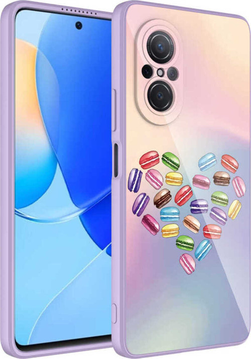 Huawei Nova 9 Se Kılıf Kamera Korumalı Desenli Sert Silikon Klfs Epoksi Kapak - No1