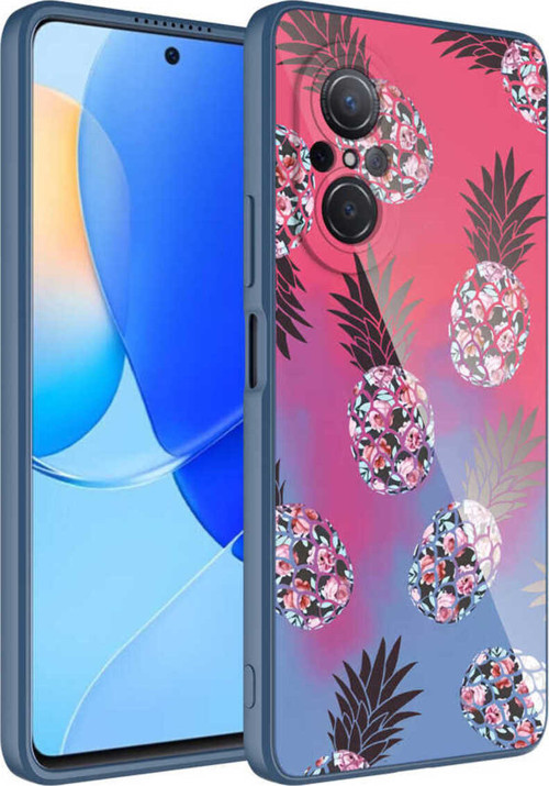 Huawei Nova 9 Se Kılıf Kamera Korumalı Desenli Sert Silikon Klfs Epoksi Kapak - No3
