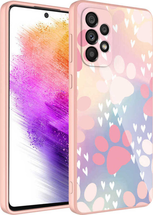 Galaxy A23 Kılıf Kamera Korumalı Desenli Sert Silikon Klfs Epoksi Kapak - No4