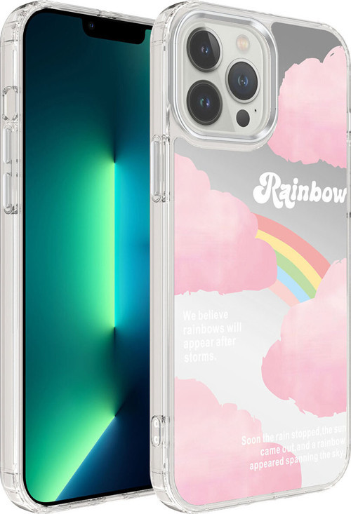 İphone 12 Pro Max Uyumlu Aihttgli Parlak Tasarımlı Klfs Mimbo Kılıf-No6