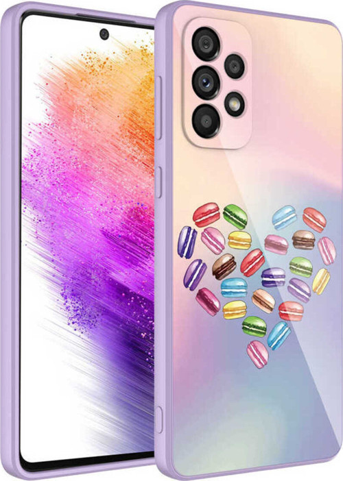 Galaxy A23 Kılıf Kamera Korumalı Desenli Sert Silikon Klfs Epoksi Kapak - No1