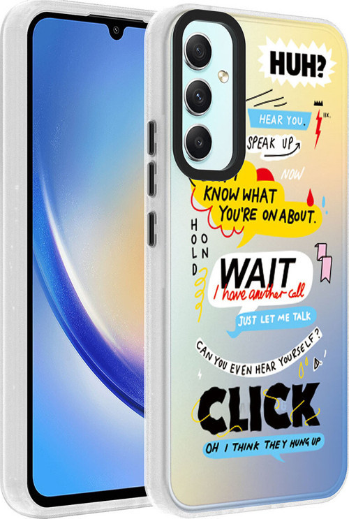 Samsung Galaxy A24 Kılıf Desenli Zore Dragon Sert Kapak