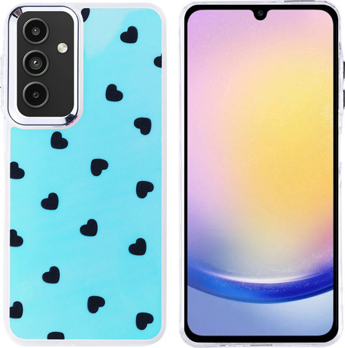 Galaxy A25 Kılıf Airbag Tasarımlı Klfs Hadra Kapak - Kalp