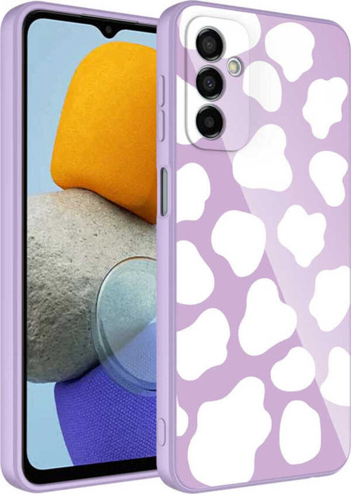 Galaxy M23 Kılıf Kamera Korumalı Desenli Sert Silikon Klfs Epoksi Kapak - No6
