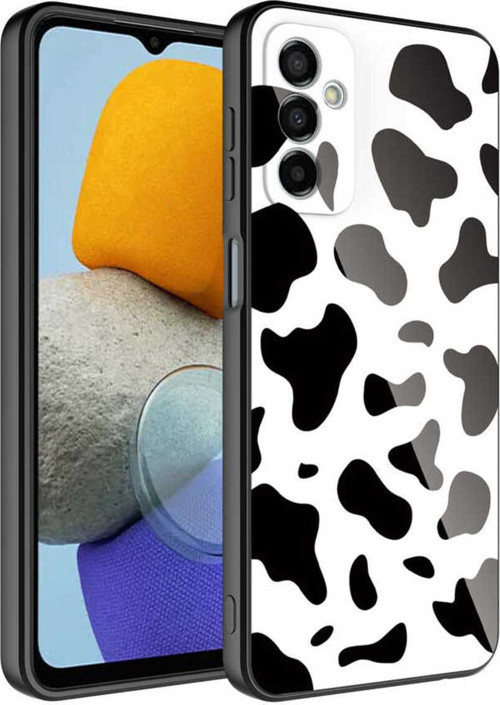 Galaxy M23 Kılıf Kamera Korumalı Desenli Sert Silikon Klfs Epoksi Kapak - No7