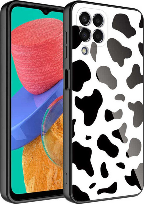 Galaxy M33 Kılıf Kamera Korumalı Desenli Sert Silikon Klfs Epoksi Kapak - No7