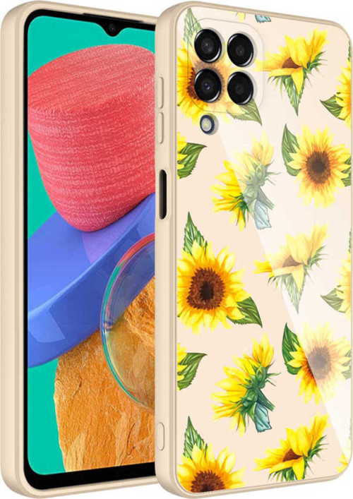 Galaxy M33 Kılıf Kamera Korumalı Desenli Sert Silikon Klfs Epoksi Kapak - No2
