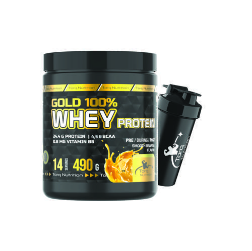 Gold Whey Protein Muz Aromalı 490 Gr