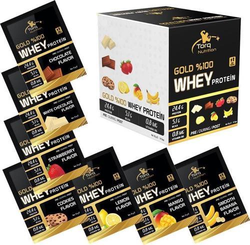 Gold Whey Protein 35 Gr x 14 SAŞE - Karışık Aroma