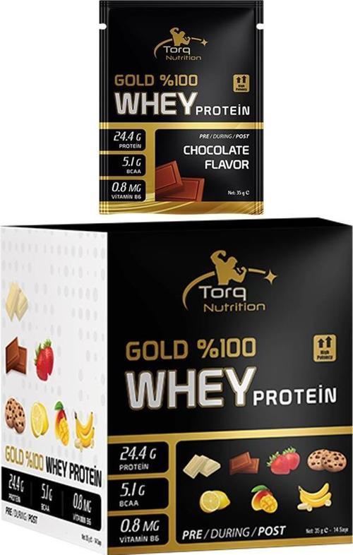 Gold Whey Protein 35 Gr x 14 SAŞE - Çikolata