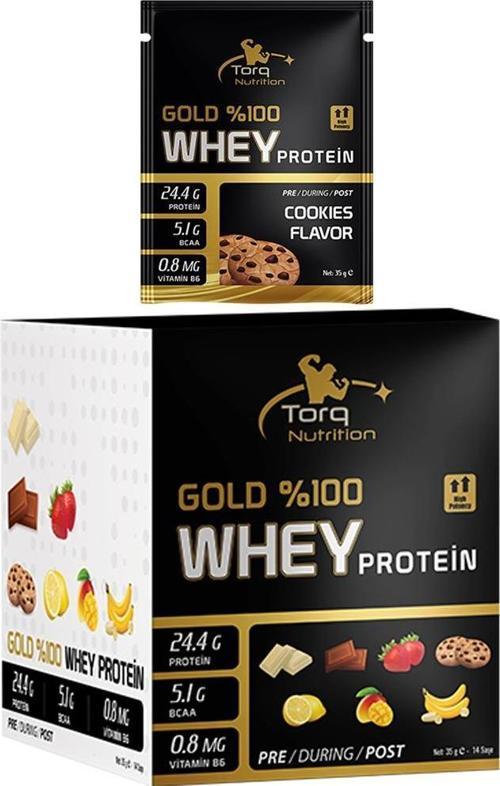Gold Whey Protein 35 Gr x 14 SAŞE - Kurabiye