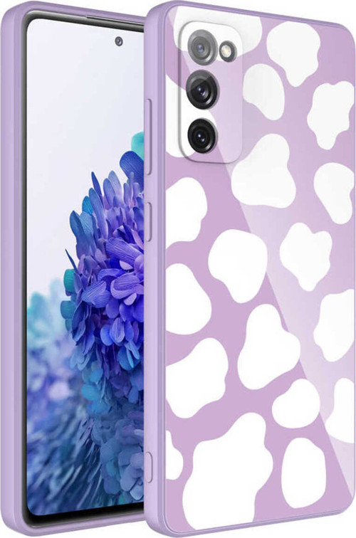 Galaxy S20 Fe Uyumlu Kamera Korumalı Desenli Sert Silikon Klfs Epoksi Kılıf-No6