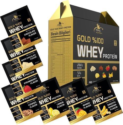 Gold Whey Protein 35 Gr x 84 SAŞE - Karışık Aroma