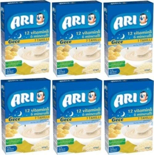 7 Tahıllı Gece Maması 12 Vitamin 6 Mineralli 200 Gr X 6 Adet