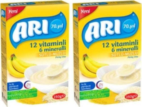 Mama Sütlü Muzlu Pirinç Unu 250 gr 2 Paket