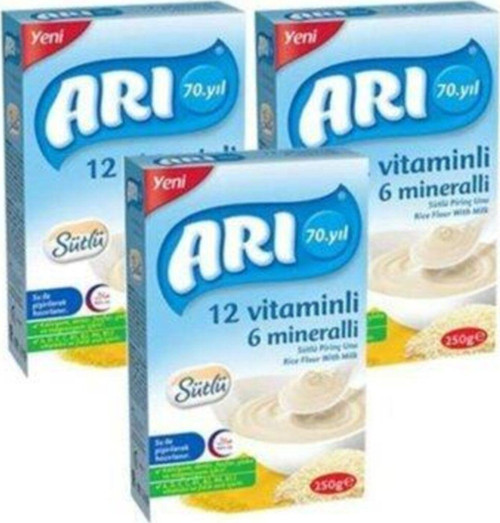 Sütlü Pirinç Unu 250 gr 3'lü