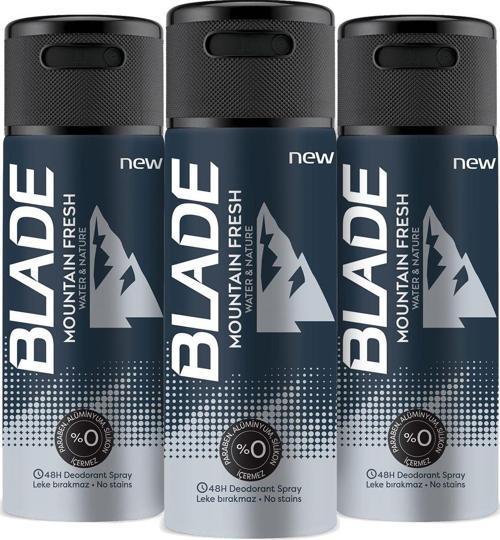 Mountain Fresh Deodorant 3x150ml