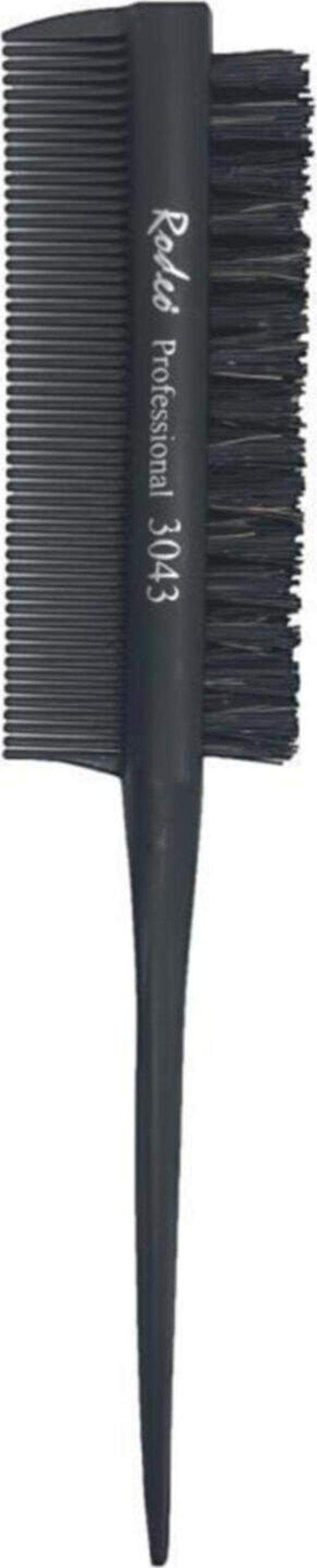 Antistatic Carbon Ense Temizleme Fırçalı Kesim Tarak 3043