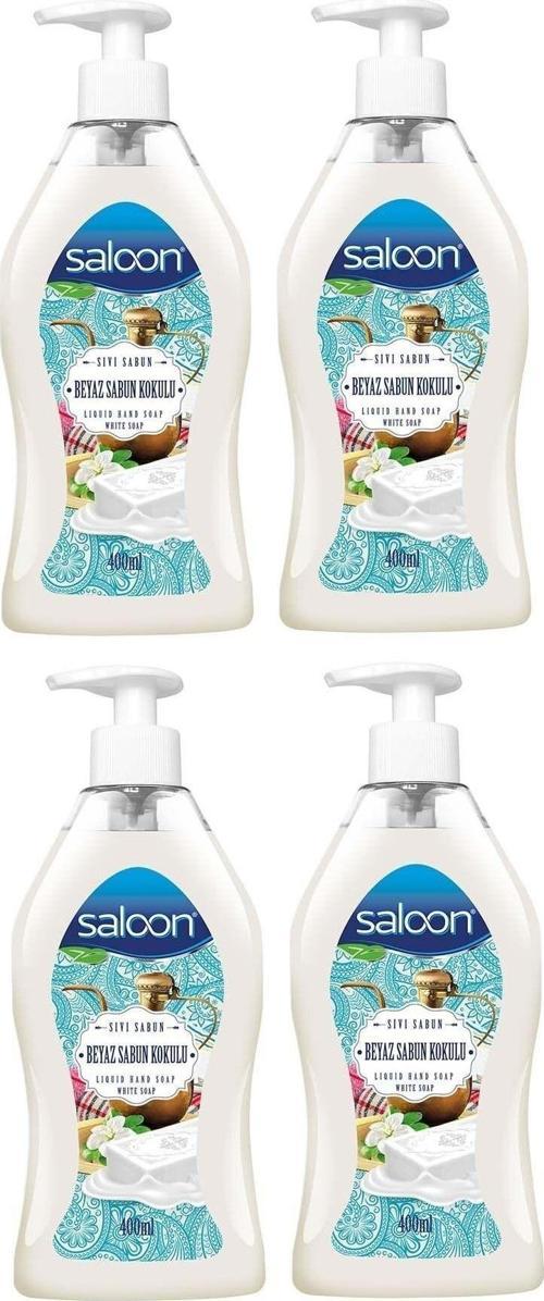 Sıvı Sabun Beyaz Sabun Kokulu 400 Ml 4'lü