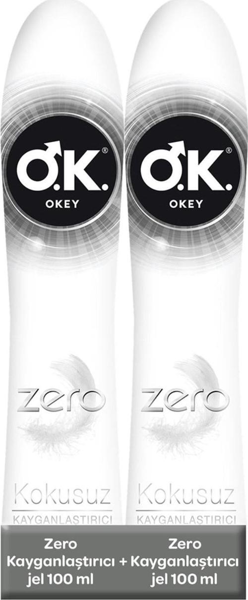 Zero Kayganlaştırıcı Jel 2 x 100 ML