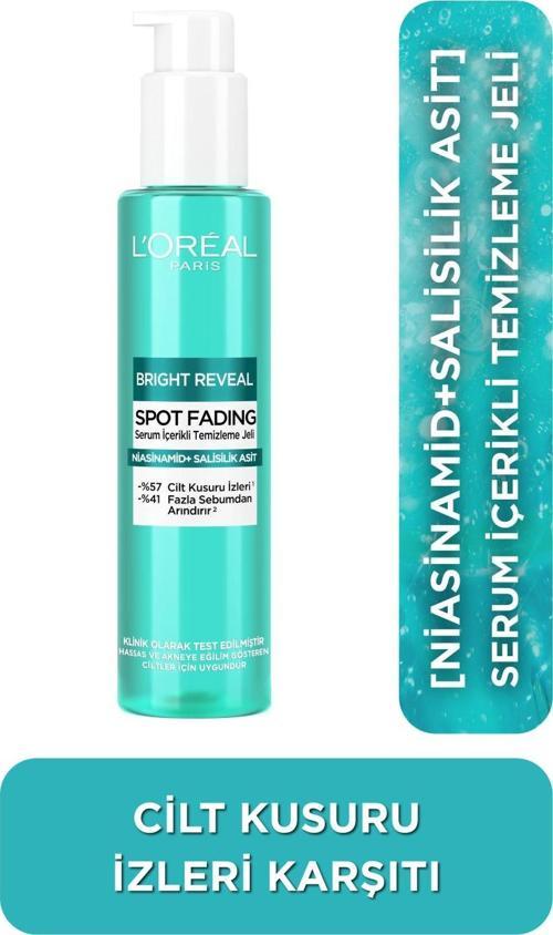 Bright Reveal Cilt Kusuru İzi Karşıtı, Serum İçerikli Temizleme Jeli Niasinamid+Salisilik Asit 150 ml