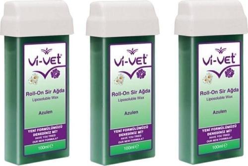 Vivet Roll-on Kartuş Sir Ağda Azulen 3 Adet 100 ml