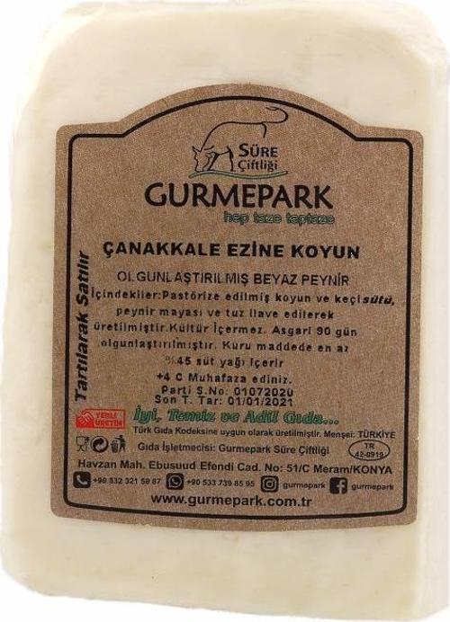 Çanakkale Olgunlaştırılmış Koyun Peyniri 500 g ℮