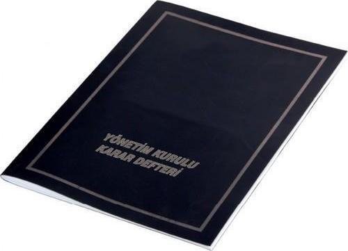 YÖNETİM KURULU KARAR DEFTERİ PLASTİK KAPAK